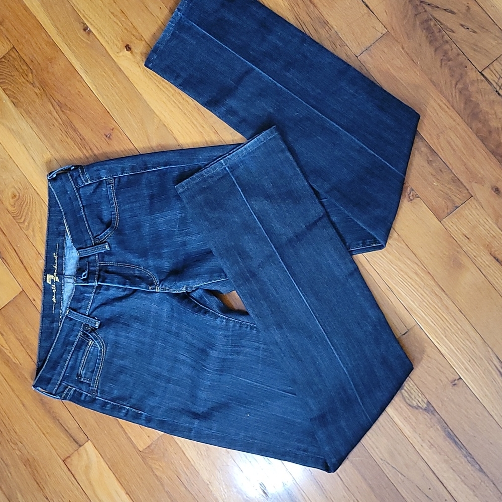 Rare 7 for all mankind lightning bolt denim 25